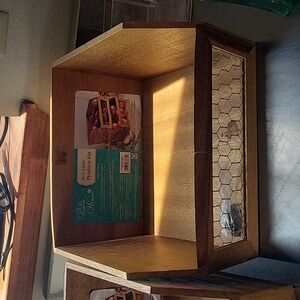 Pioneer woman Wooden bin for pantry